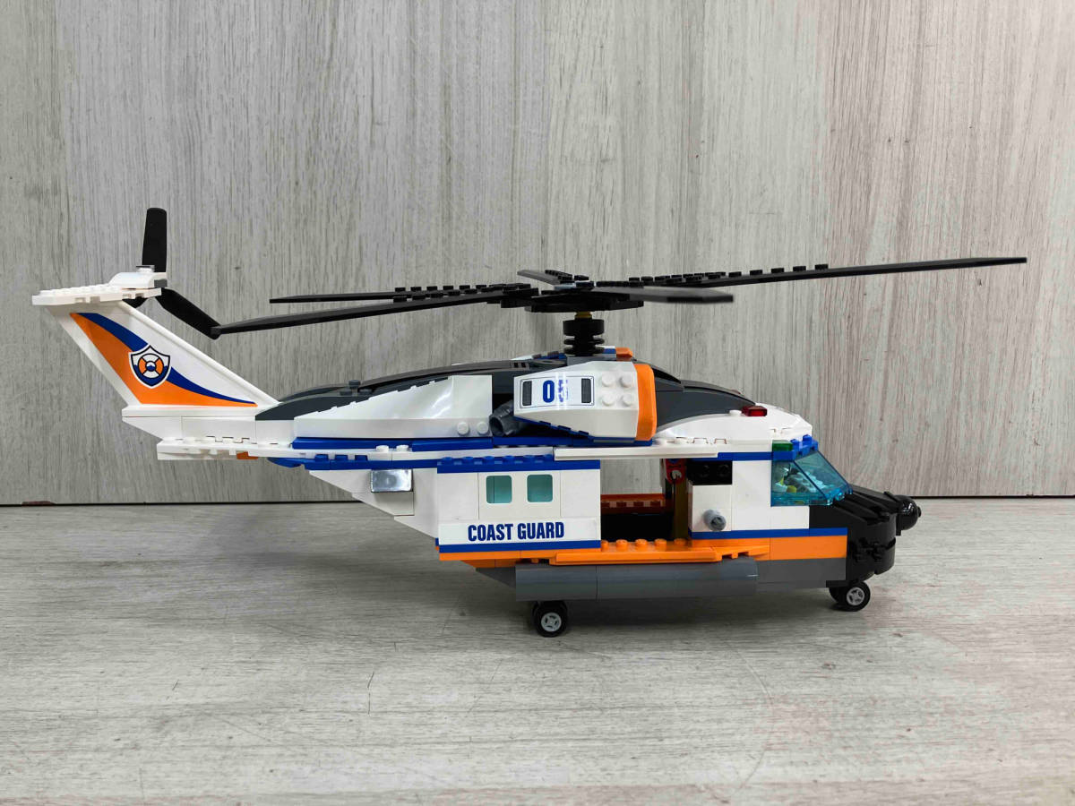 【ジャンク】 レゴ LEGO 60166 CITY 海上レスキュー ヘリコプターの画像4