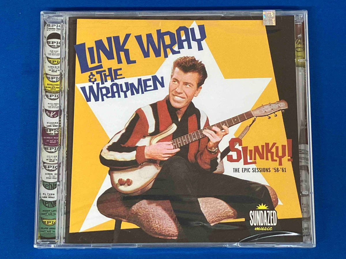 【新品未開封】Link Wray & The Wraymen (リンク・レイ・アンド・ザ・レイ・メン) CD 【輸入盤】SLINKY! Epic Sessions 1958-1961_画像1