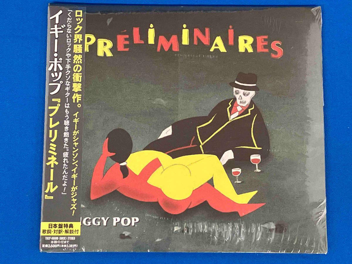 【新品未開封】IGGY POP(イギー・ポップ) CD / PRELIMINAIRES (プレリミネール) 紙ジャケット仕様の画像1