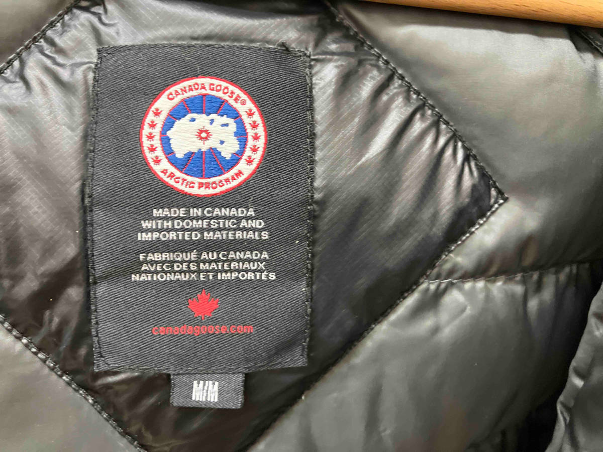 CANADA GOOSE カナダグース メンズ ダウンジャケット HYBRIDGE LITE HOODY 2703M Mサイズ ブラック_画像4