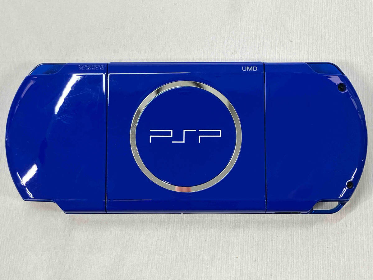 【ジャンク】 SONY PSP プレイステーション・ポータブル 本体 ホワイト／ブルー PSP-3000_画像3