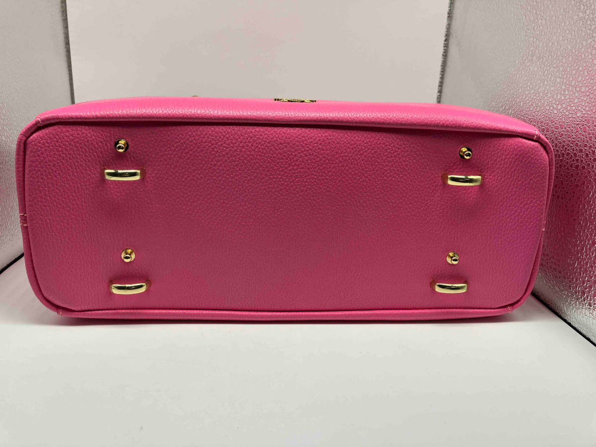  прекрасный товар с биркой * Samantha Thavasa Samantha Thavasa большая сумка 2way сумка на плечо кожа розовый 