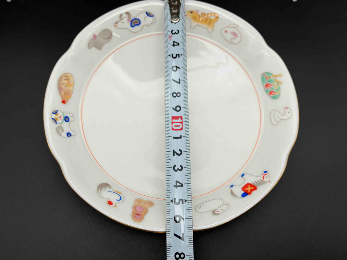 【箱付き】 香蘭社 干支物語お好み皿揃え 3枚セット W730-JBF_画像7