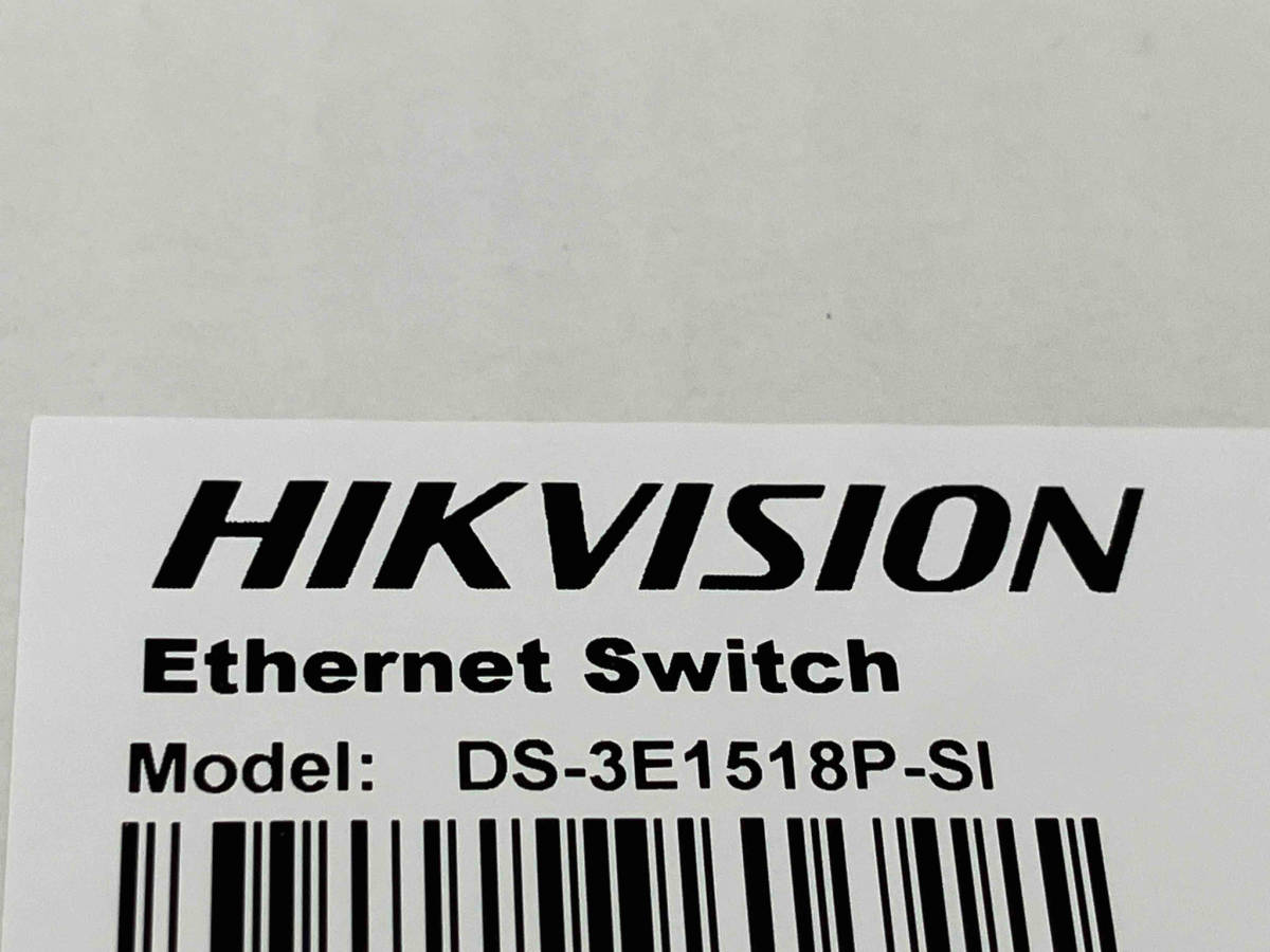【現状品】 HIK VISION Smart Managed Switch ハブスイッチ DS-3E1518P-SI_画像8