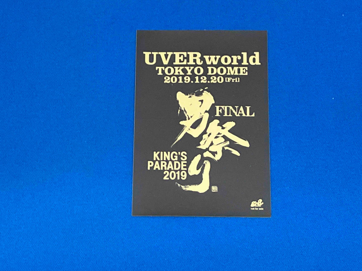 DVD UVERworld KING'S PARADE 男祭り FINAL at Tokyo Dome 2019.12.20(初回生産限定版)_画像6