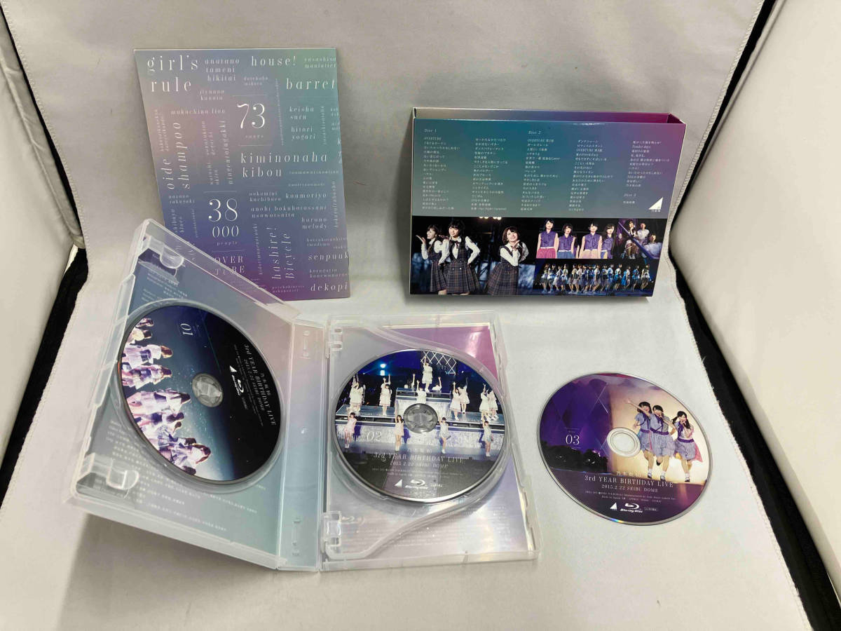 乃木坂46 3rd YEAR BIRTHDAY LIVE 2015.2.22 SEIBU DOME(完全生産限定版)(Blu-ray Disc)_画像2