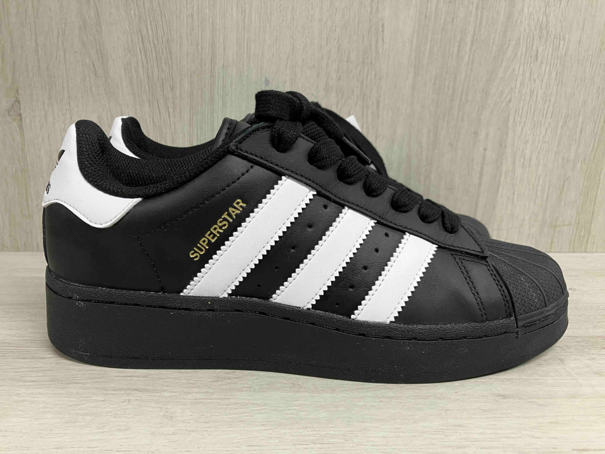 adidas Superstar XLG IG9777 Adidas super Star sneakers black tag attaching box attaching 