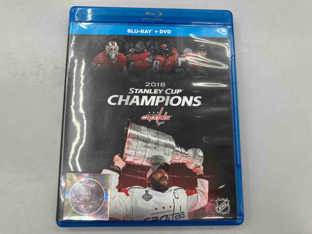 海外版　NHL 2018 STANLEY CUP CHAMPIONS Blu-rayリージョンA DVDリージョン1_画像1