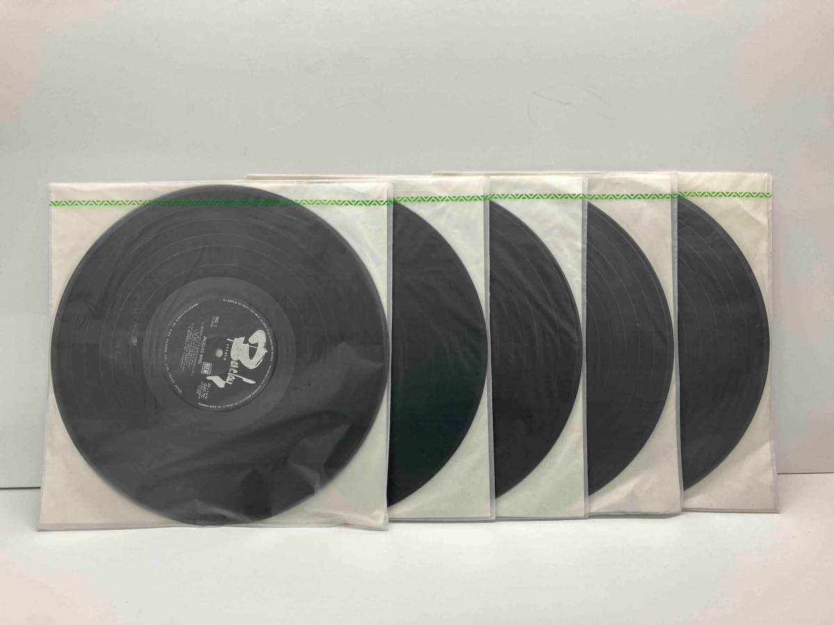 LP 帯付 BOX 5枚組 偉大なるシャンソンの魂 ジャック・ブレル 大全集 GXF70~74の画像3