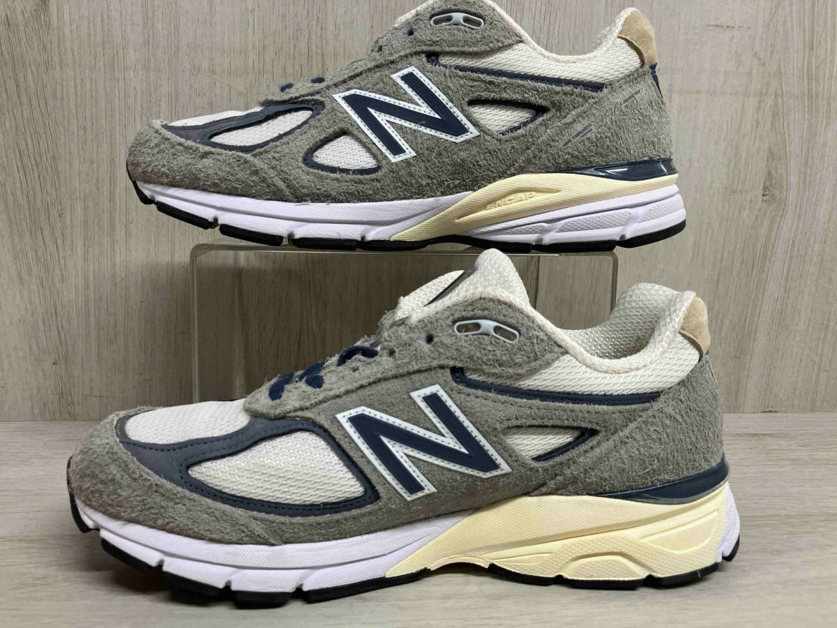 new balance U990TA4 US7.5約25.5cm ニューバランス メンズ レディース スニーカー グレー USA製 替え紐箱あり_画像8