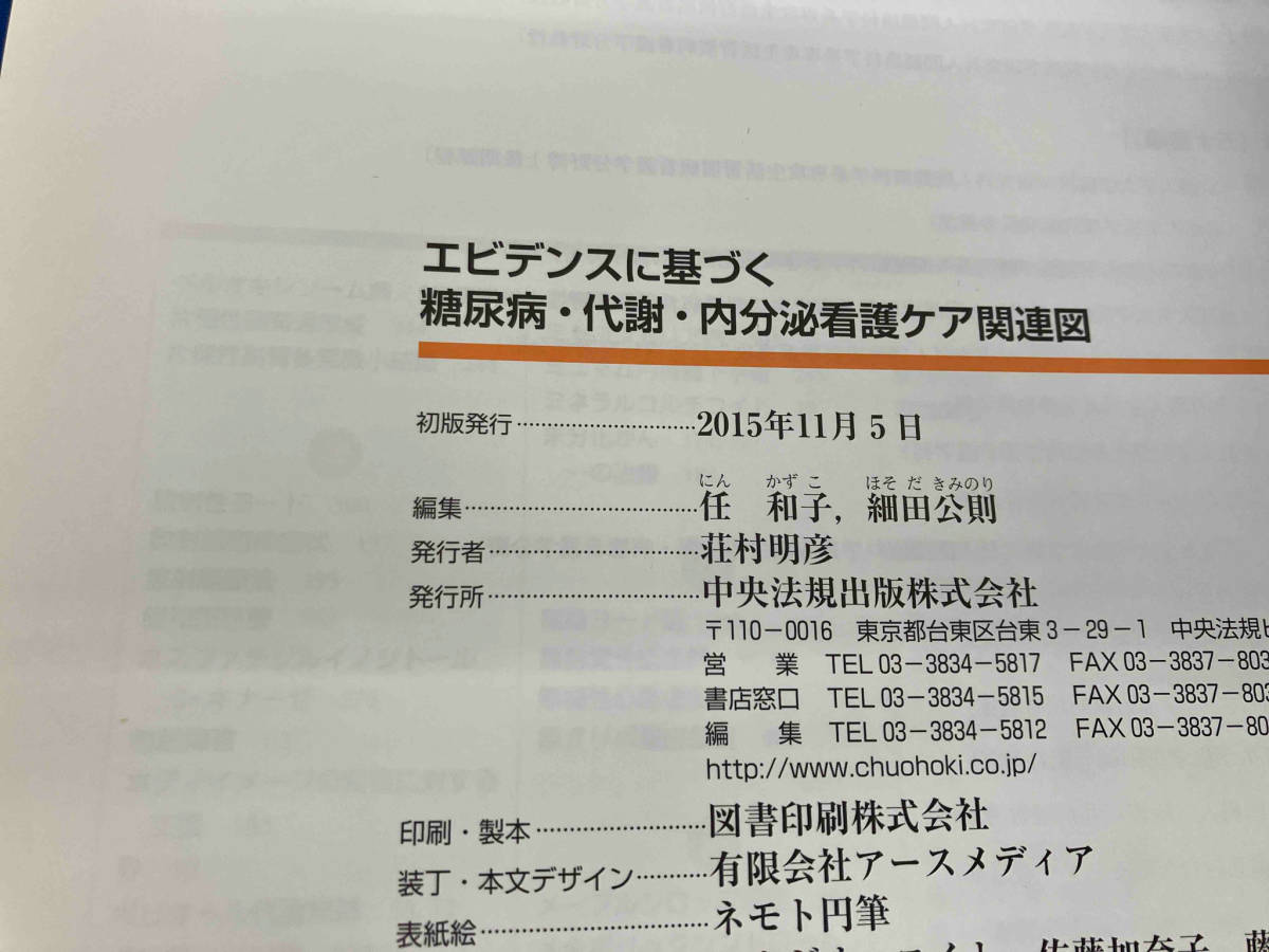 初版　エビデンスに基づく糖尿病・代謝・内分泌看護ケア関連図 任和子_画像4