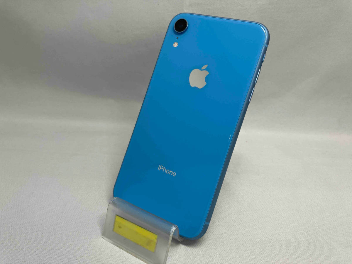 大人気新品 SoftBank SoftBank ブルー 128GB XR iPhone 【SIMロック