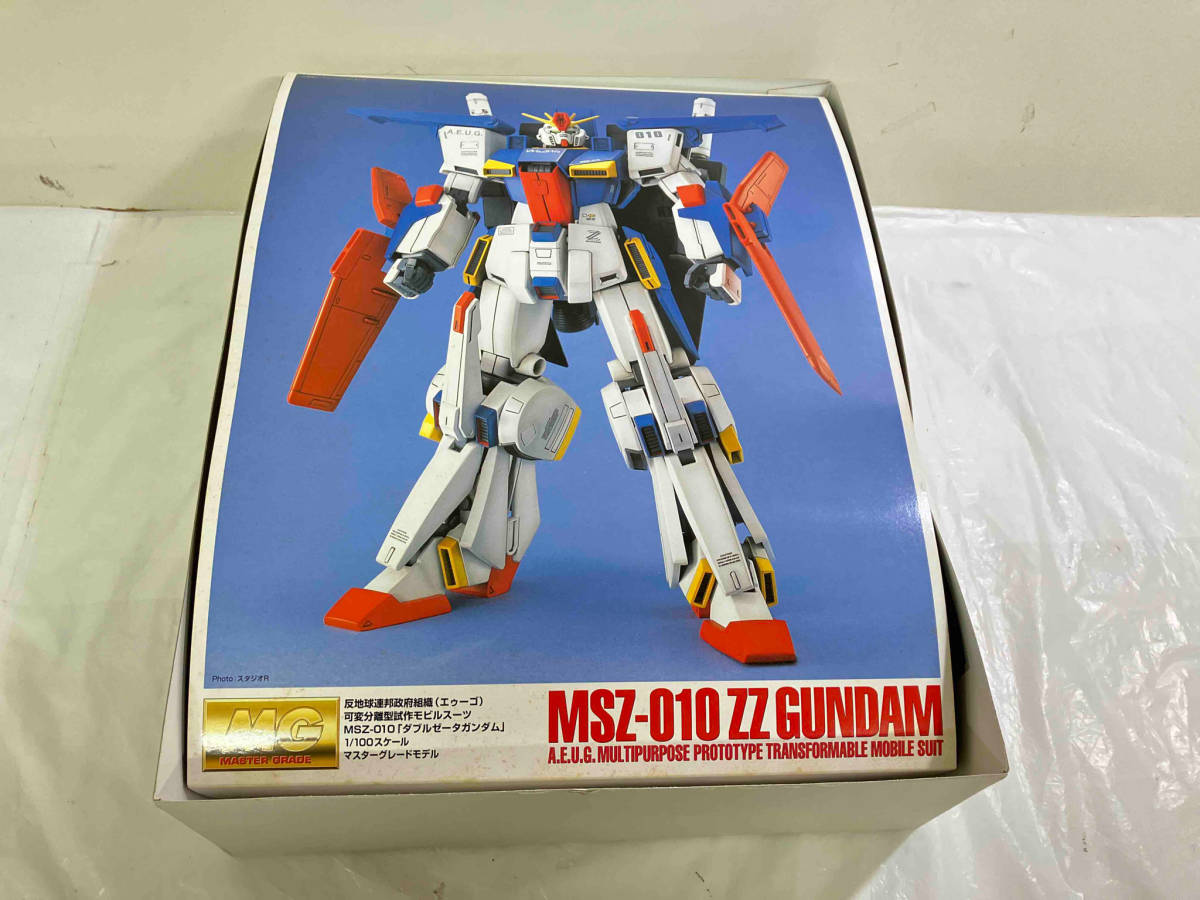  Junk plastic model Bandai 1/100 double ze-ta Gundam MG [ Mobile Suit Gundam ZZ] accessory lack of equipped 