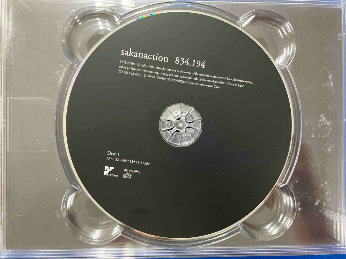 サカナクション CD 834.194(完全生産限定盤B)(DVD付)_画像5