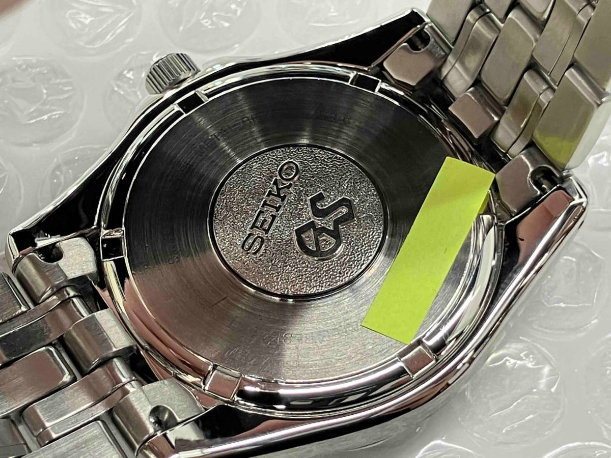 SEIKO セイコー　GRAND SEIKO グランドセイコー　8J56-8000 クォーツ　文字盤　黒　腕時計_画像6