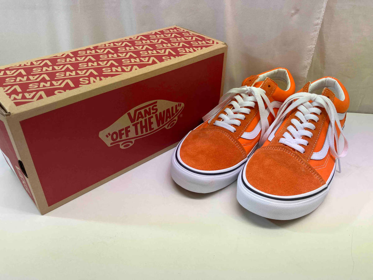 未使用品 VANS バンズ OLD SCHOOL オールドスクール VN0A5KRFAVM スニーカー 26.5cm オレンジ_画像1