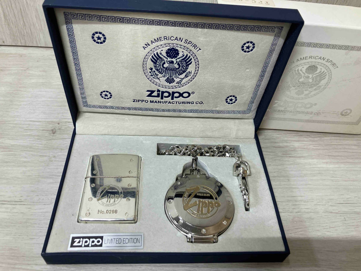 5％OFF】 ZIPPO 2005年製 懐中時計付き ジッポ ライター その他