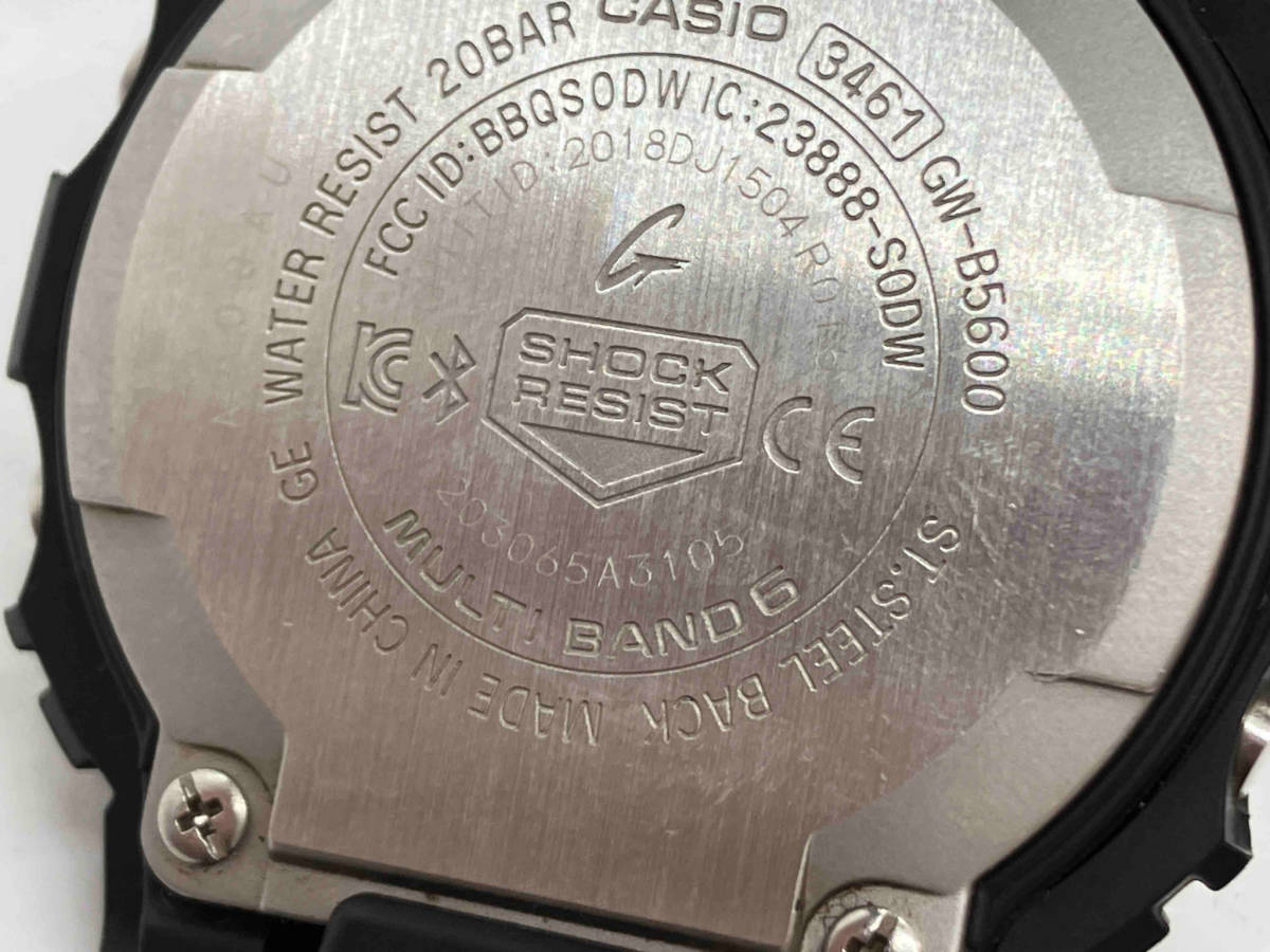 CASIO カシオ G-SHOCK Gショック GW-B5600 003A065J 電波ソーラー 腕時計_画像8