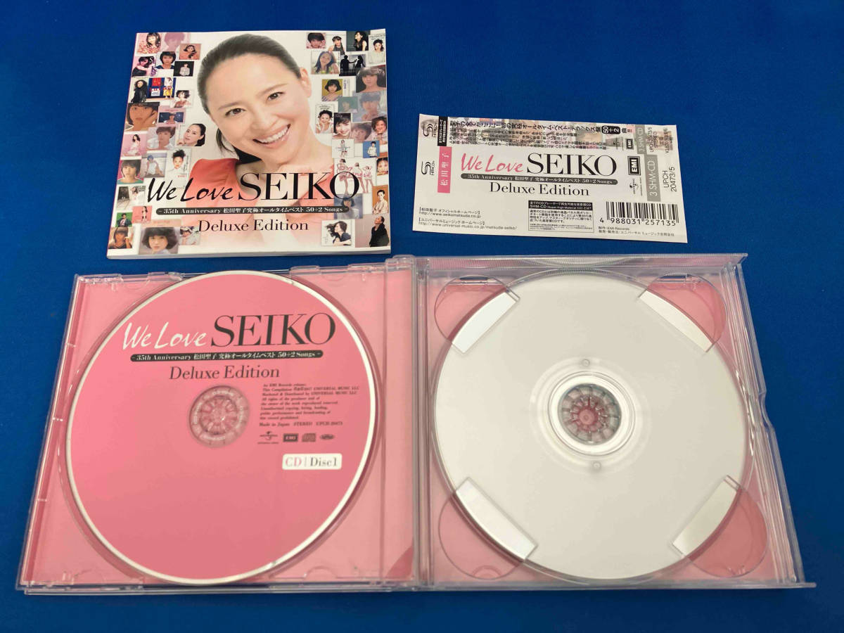 松田聖子 CD We Love SEIKO Deluxe Edition-35th Anniversary 松田聖子 究極オールタイムベスト 50+2 Songs-_画像3