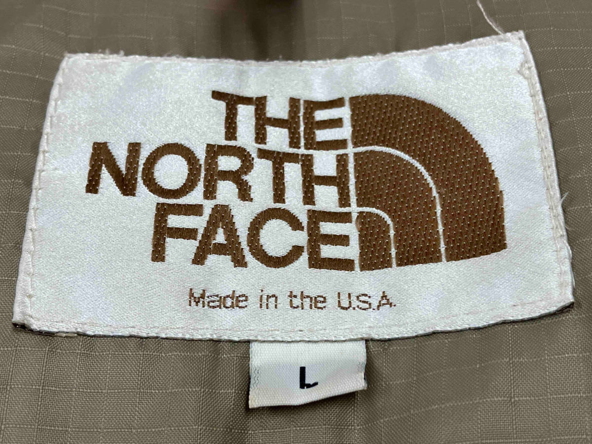 THE NORTH FACE ダウンジャケット ND-1015 Lサイズ オレンジ 茶タグ_画像4