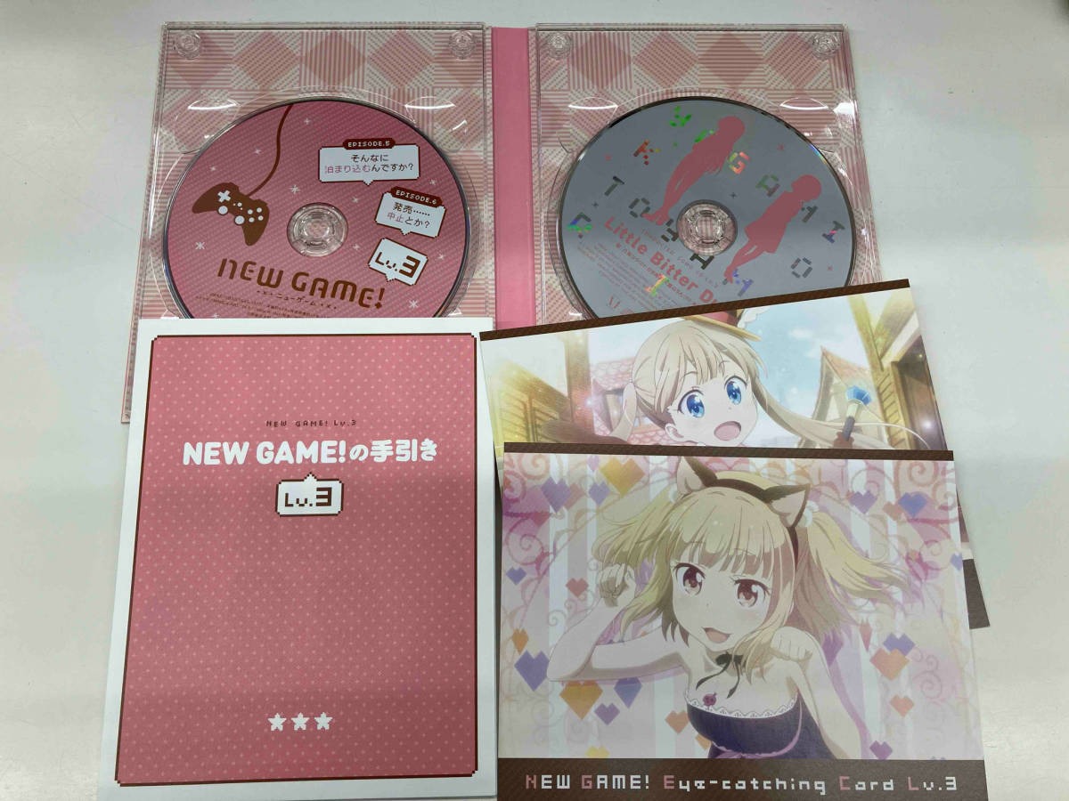 【※※※】[全6巻セット]NEW GAME! Lv.1~6(Blu-ray Disc)_画像6