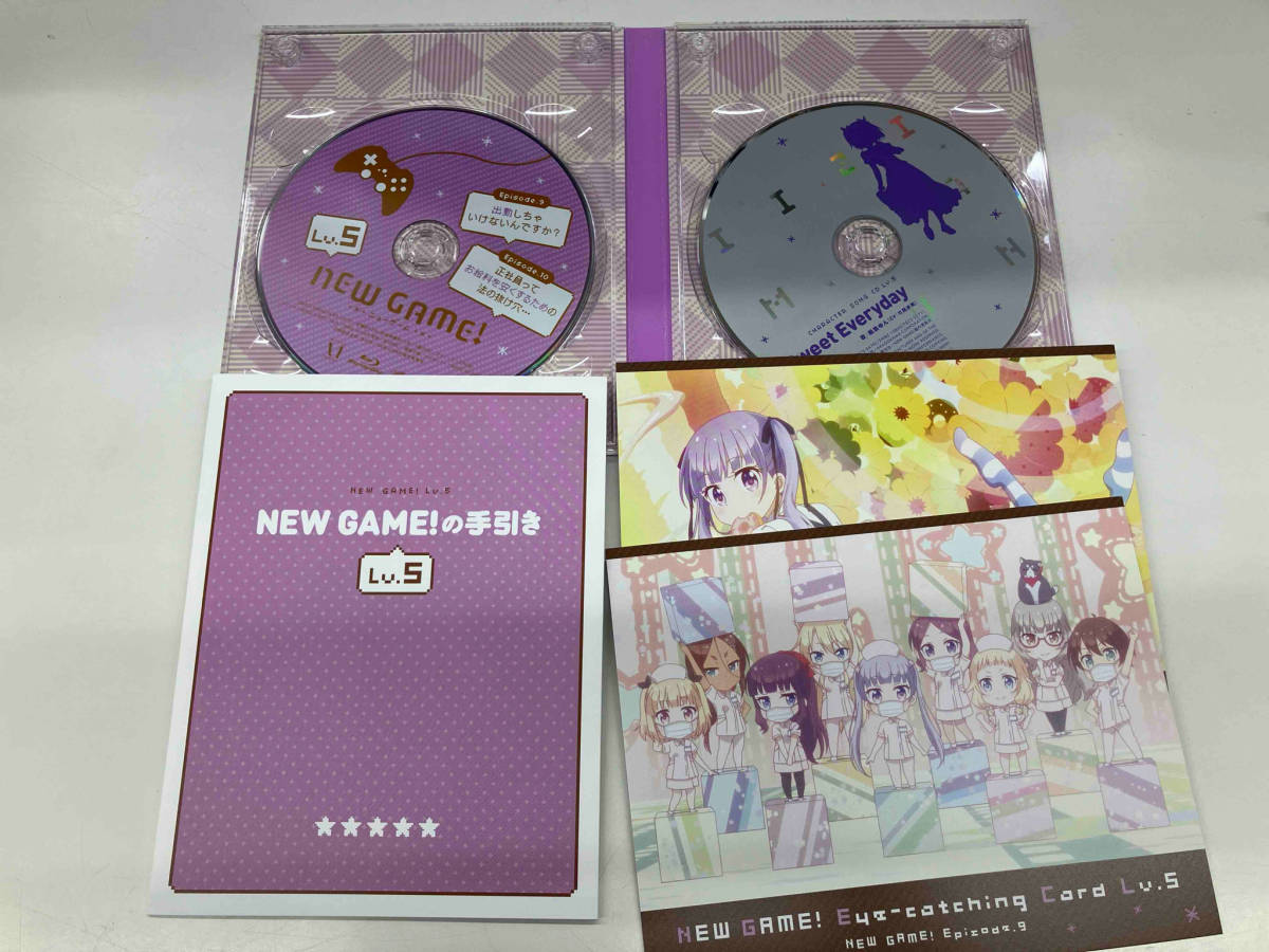 【※※※】[全6巻セット]NEW GAME! Lv.1~6(Blu-ray Disc)_画像8