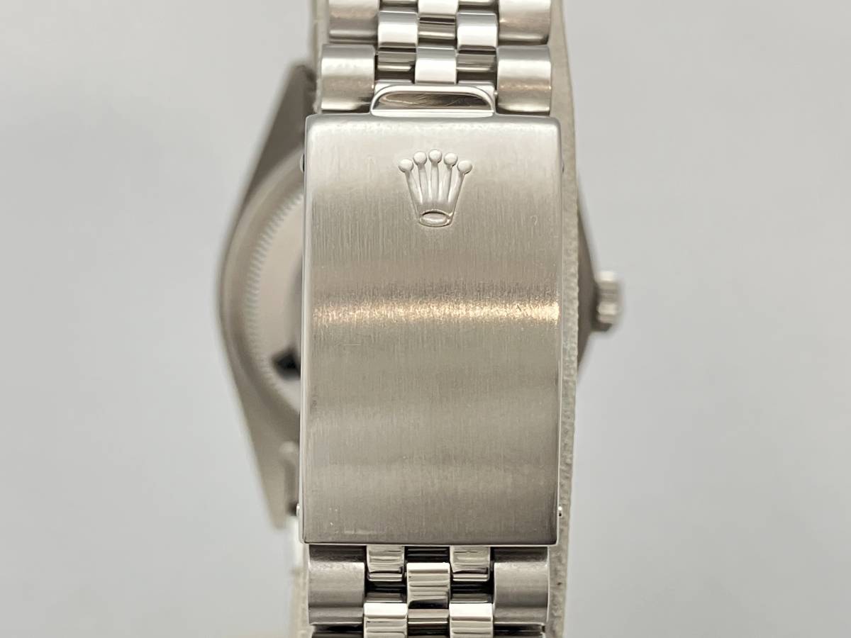 【メーカーOH・研磨済】 ROLEX DATE JUST デイトジャスト 10P ダイヤ 16234G 約20cm 自動巻 S番 1993年製 K18WG×SS 腕時計_画像4