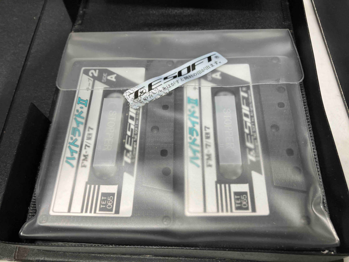 ジャンク ハイドライド2 HYDLIDE II カセットテープ版 3本組 箱 説明書付属 FM-7 FM-NEW7 T&ESOFT_画像5