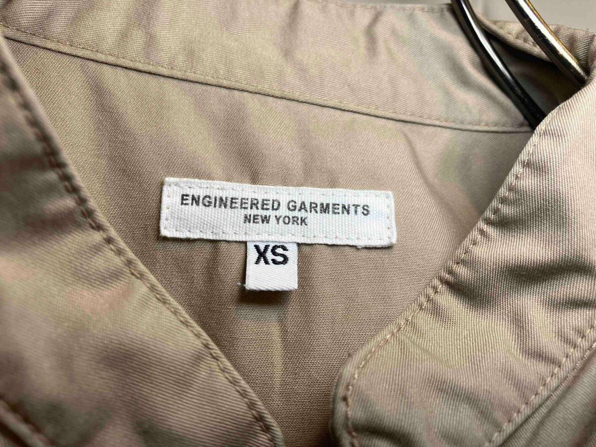 ENGINEERED GARMENTS マオカラージャケット ベージュ XSサイズ エンジニアドガーメンツ 店舗受取可_画像4