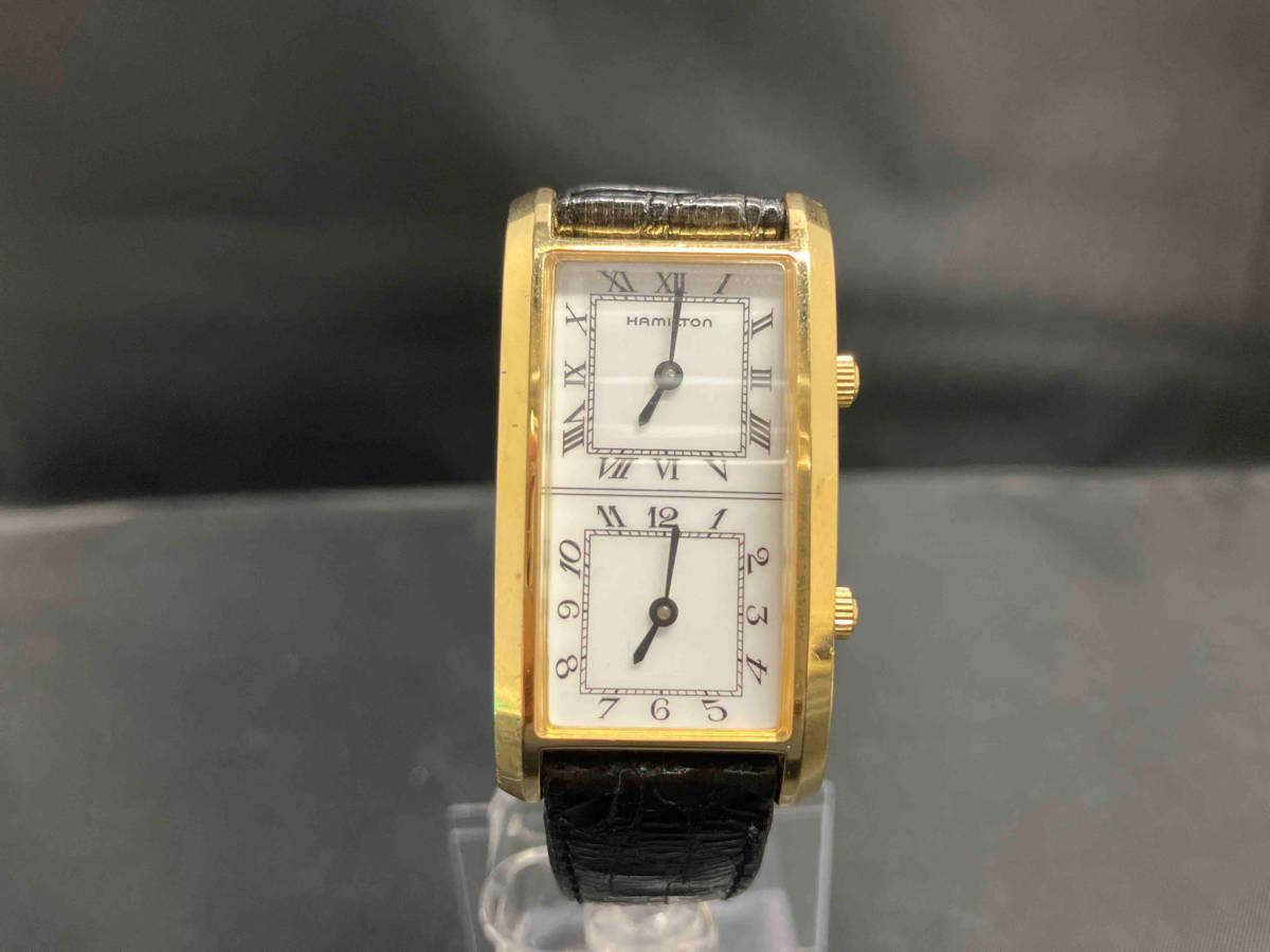 HAMILTON ハミルトン 6232 デュアルタイム　アメリカントラベラー 腕時計