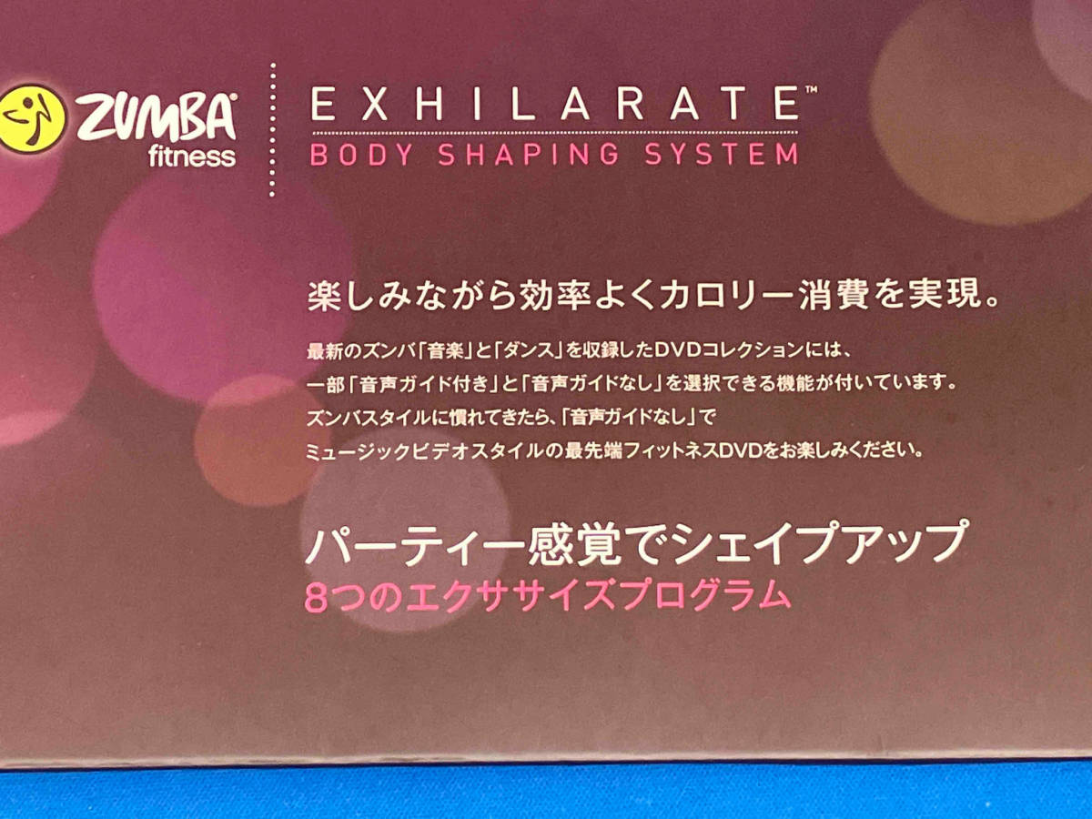 【1円スタート】 ZUMBA fitness EXHILARATE ズンバ フィットネス エクジラレート 日本語版 ボディ シェイプアップ システムの画像2