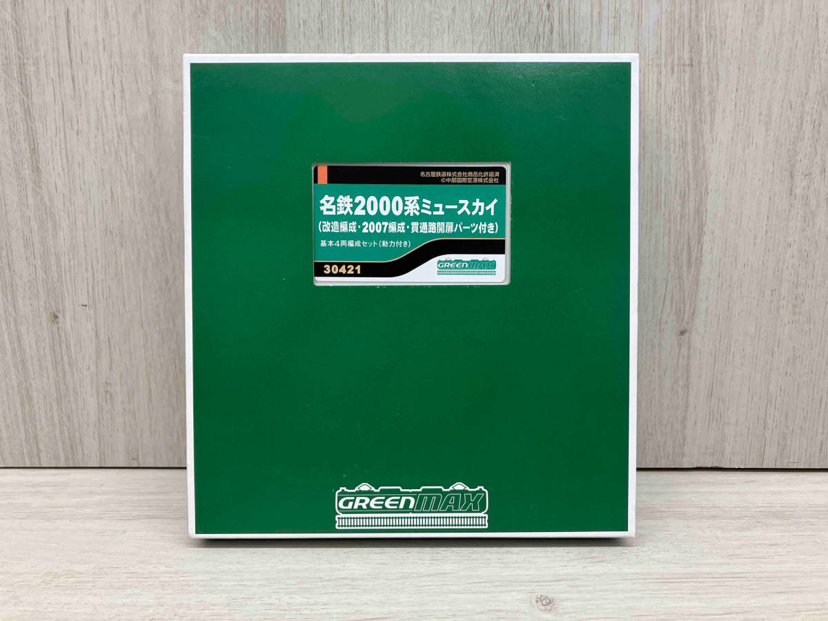 Nゲージ GREENMAX 30421 名鉄2000系ミュースカイ 改造編成 2007 Nゲージ GREENMAX 30421 名鉄2000系ミュースカイ 改造編成 2007