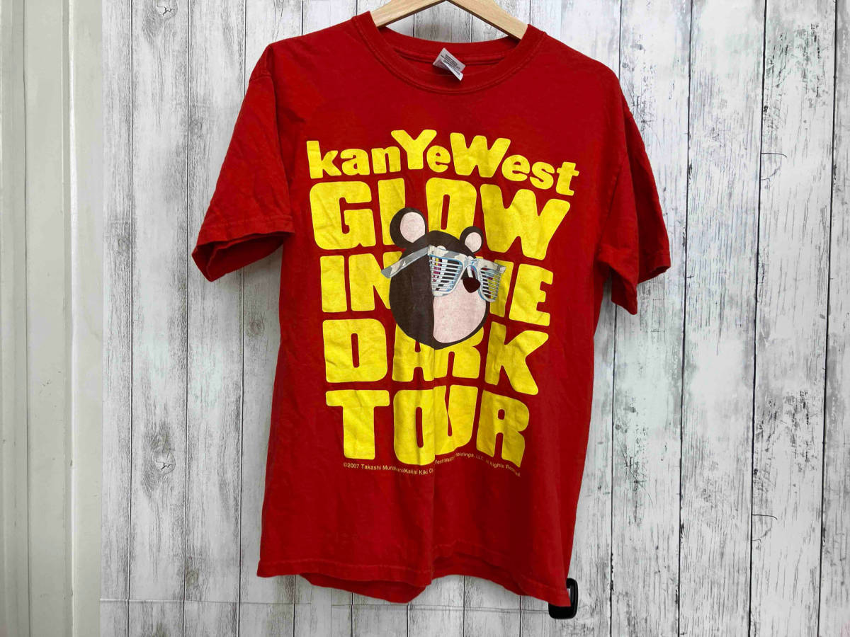 GILDAN 07年/KANYE WEST GLOW IN THE DARK TOUR 半袖Tシャツ