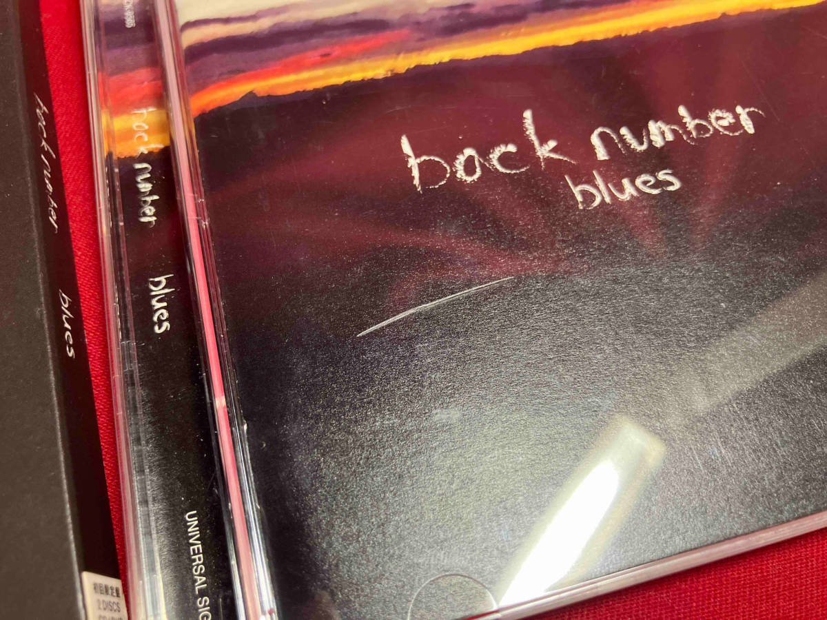 back number CD blues(初回限定盤)(DVD付) ケースヒビあり_画像2