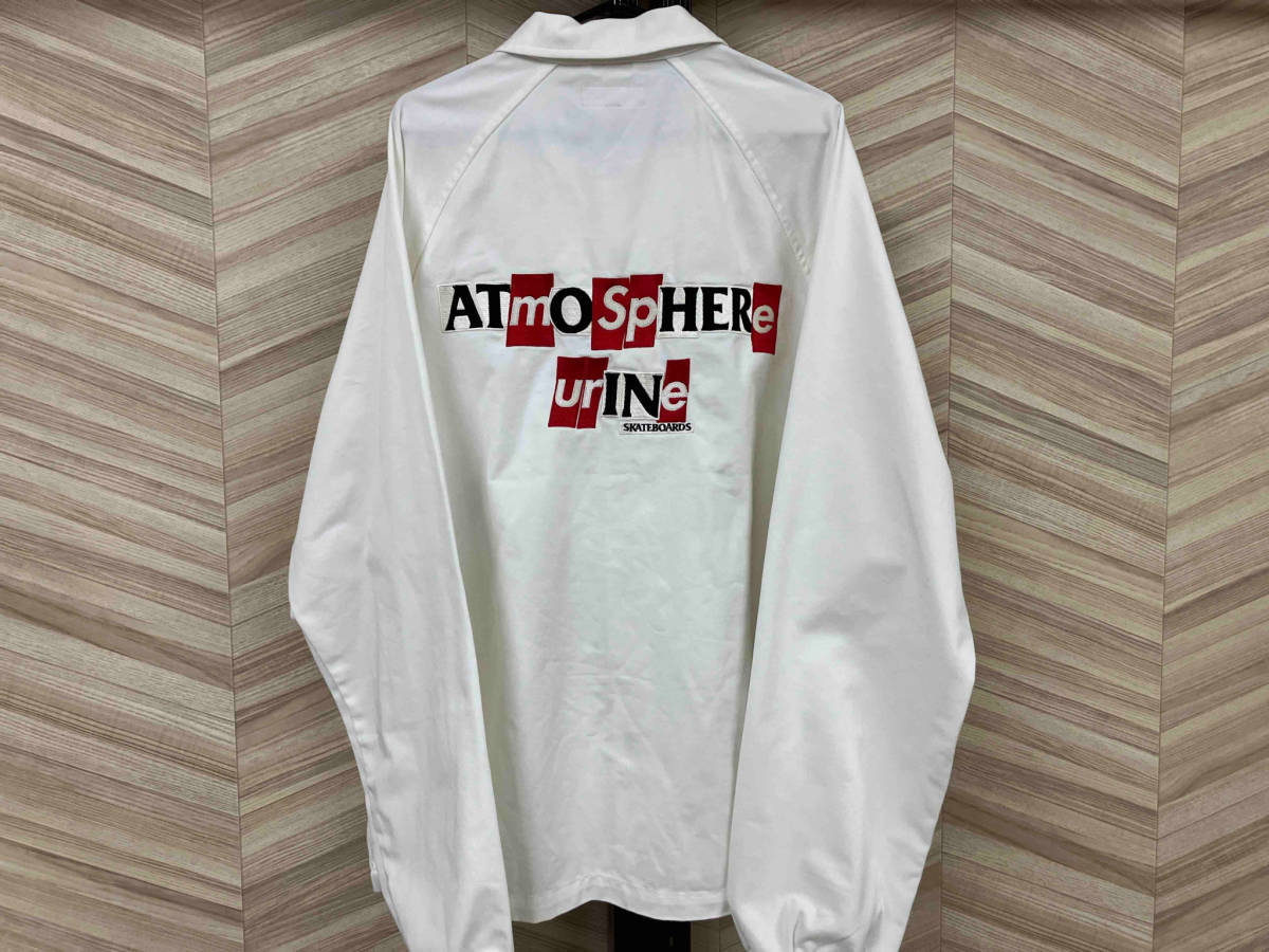 Supreme × ANTIHERO シュプリーム アンチヒーロー 20FW Week14 Snap Front Twill Jacket ホワイト Lサイズ タグあり