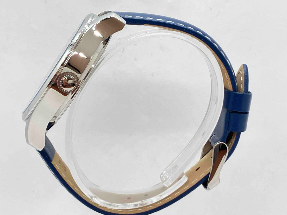 SuperGroupies super клей pi-z azur полоса цент Lewis модель кварц наручные часы 