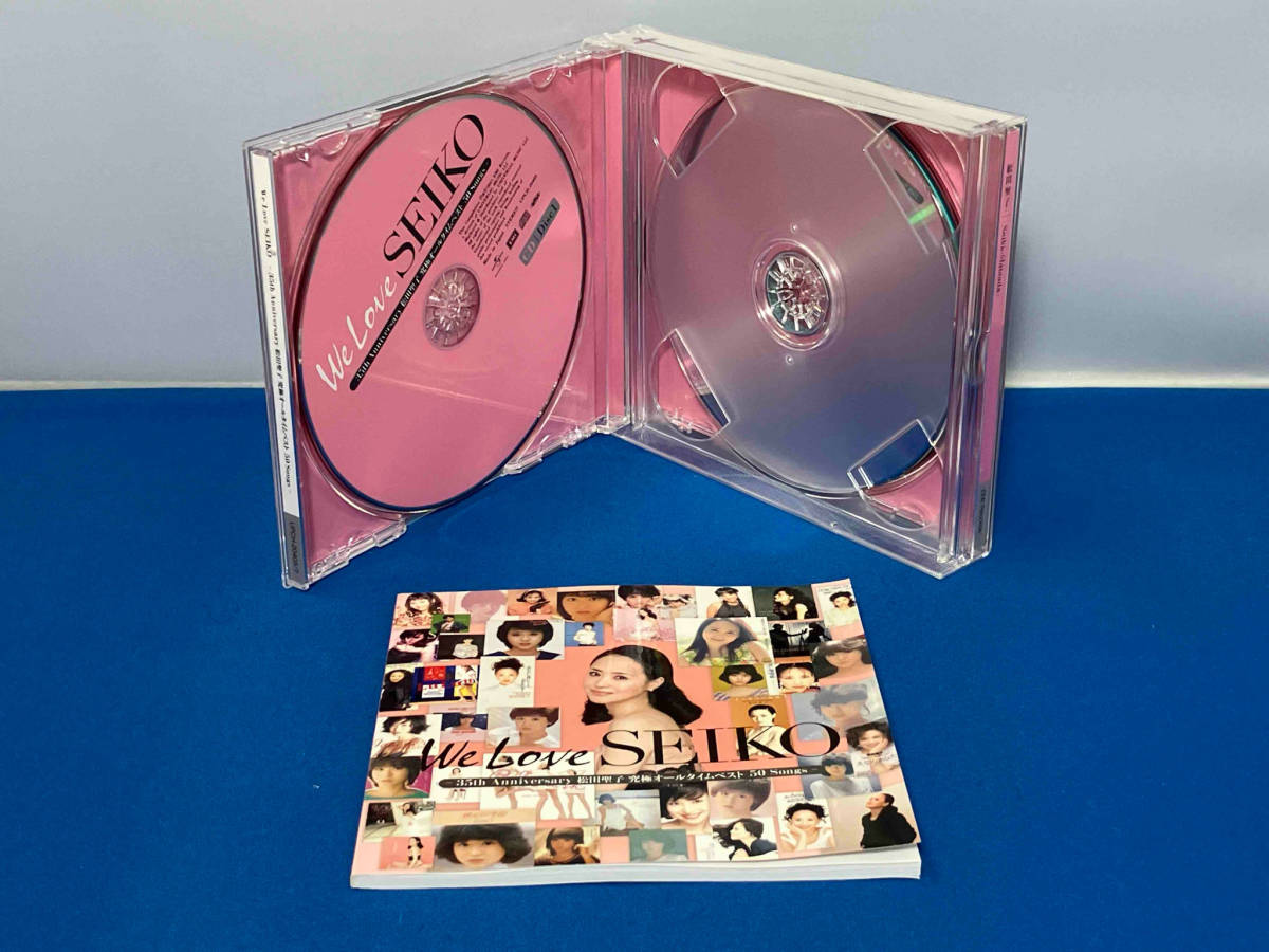 松田聖子 CD 「We Love SEIKO」-35th Anniversary 松田聖子究極オールタイムベスト50 Songs-(通常盤)_画像4