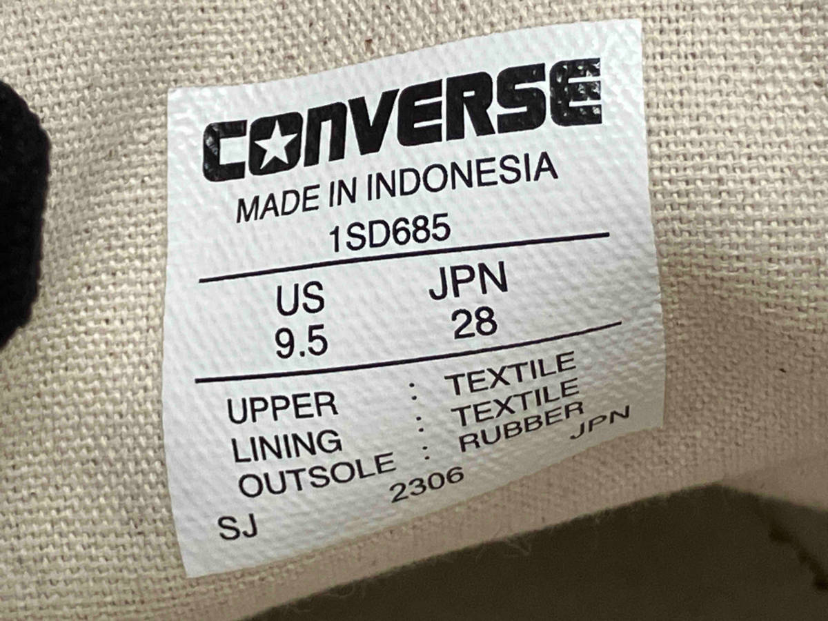 CONVERSE コンバース スニーカー 1SD685 REACT2.0 28.0cm ブラック_画像7