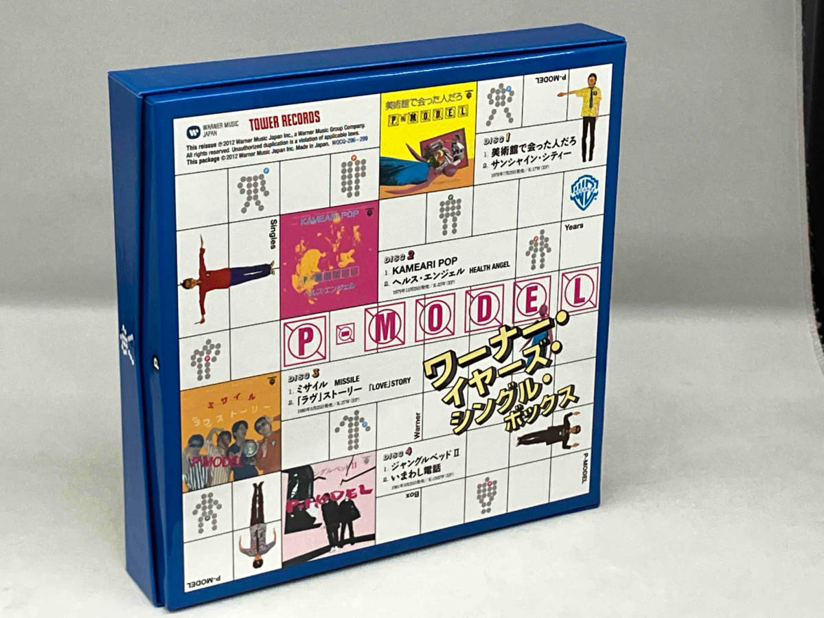 P-MODEL Warner Years Singles Box CD4枚組_画像2