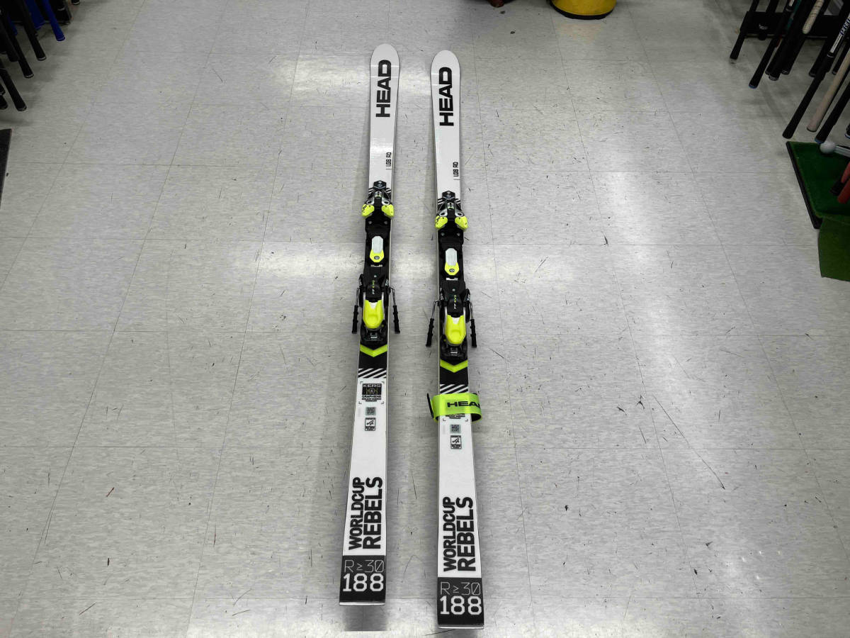 14000円 HEAD ヘッド Worldcup iGS RD188 スキー板 対応ソール 14000円 HEAD ヘッド Worldcup iGS RD188 スキー板 対応ソール