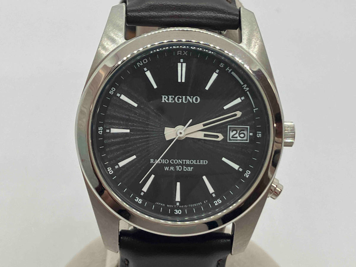 REGUNO レグノ H415-T017274 262050172 ベルト非純正 電波ソーラー 腕時計の画像1