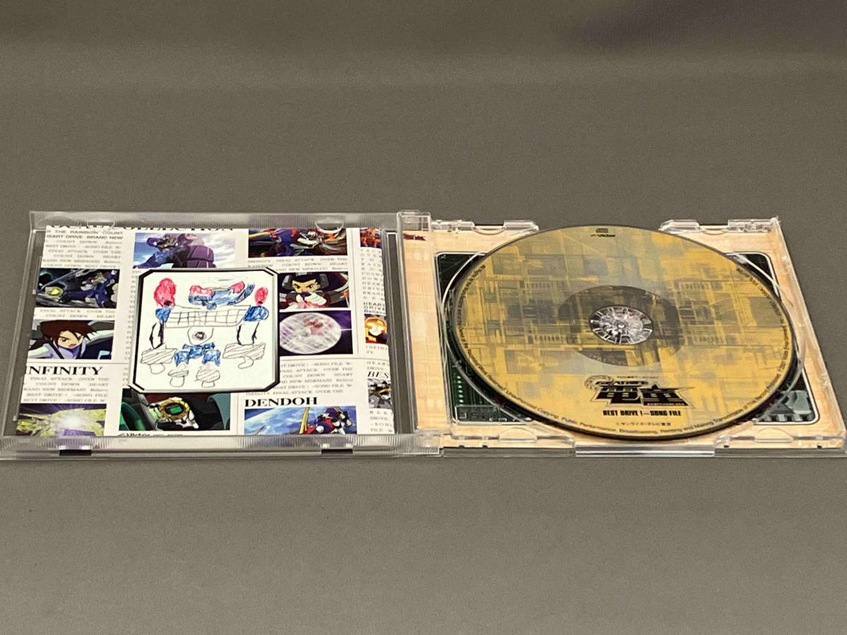 帯あり (アニメーション) CD GEAR戦士 電童 BEST DRIVE! ~SONG FILEの画像4
