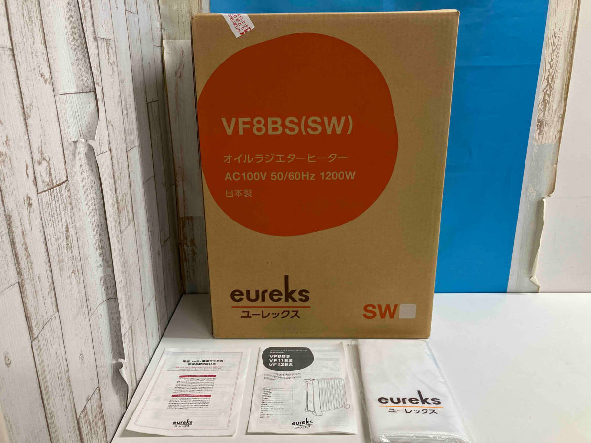 未使用品 eureks VF8BS VF8BS オイルヒーター