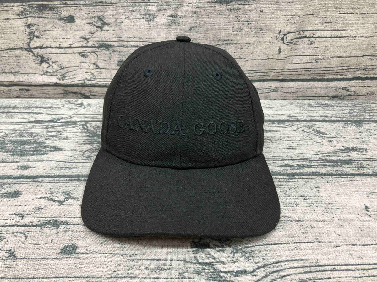 NEW ERA × CANADAGOOSE キャップ ブラック 5426M_画像1