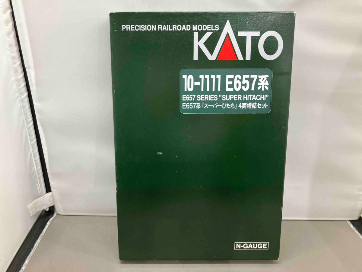 ジャンク カトー KATO 10-1111 E657系 E657 シリーズ SUPER HITACHI E657系「スーパーひたち」4両増結セット(27-04-07)_画像1
