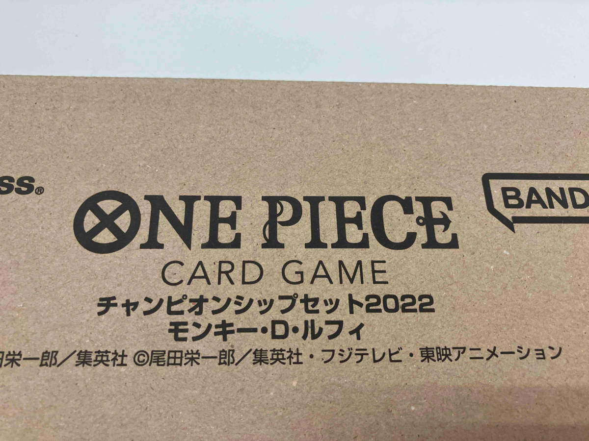 ONE PIECEカードゲームチャンピオンシップセット2022(モンキー・D・ルフィ) ワンピースカードゲーム プロモカード 未開封品_画像3