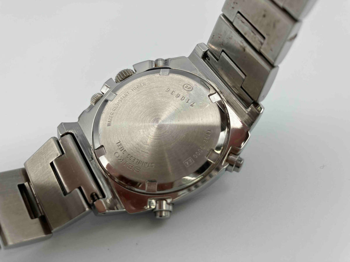 ジャンク 【不動】SEIKO 7T32-9000 セイコー テレメーター クロノグラフ TELEMETER 腕時計_画像4