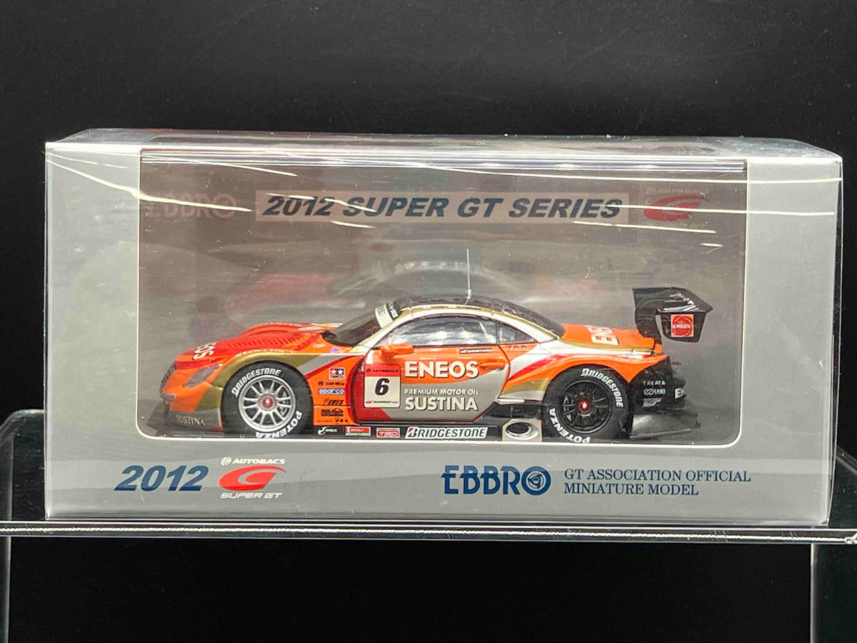 EBBRO 1/43 SUPER GT500 ENEOS SUSTINA SC430 2012 No.6 ORANGE エブロ_画像1