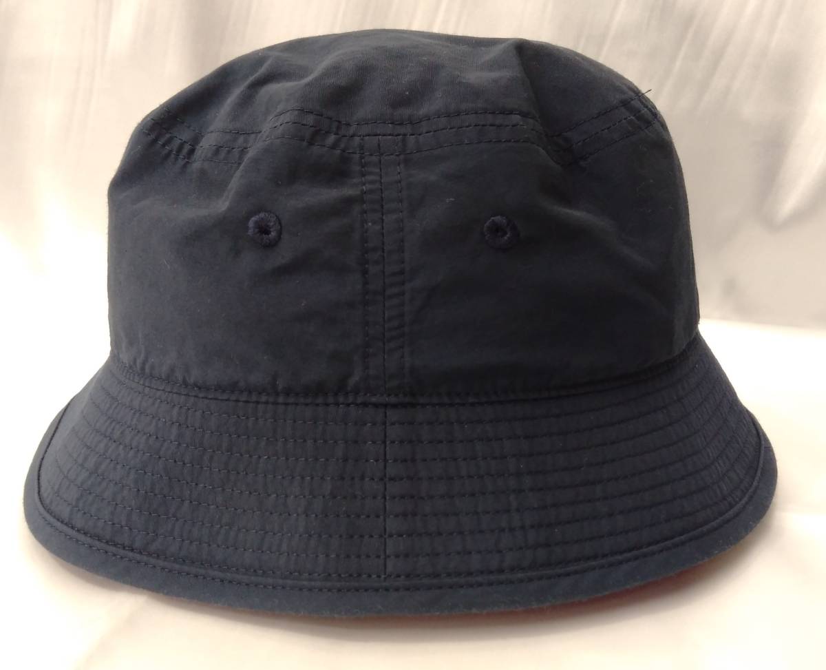 LACOSTE ラコステ バケットハット 帽子 サイズ57cm L7074-20A11 紺色 ネイビー ロゴ ワニ_画像2