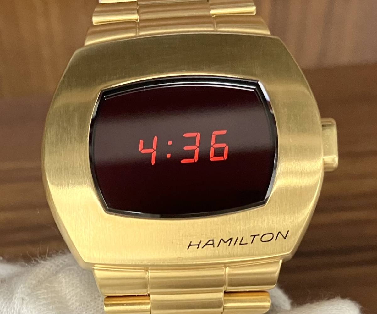 【PSR限定1970本】 HAMILTON ハミルトン アメリカンクラシック H524240 パルサー50周年記念 クォーツ メンズ 腕時計